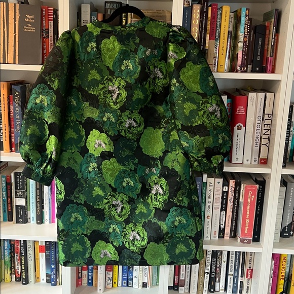 Tuckernuck Pomander Place Green Floral Long Sleeve Dress - Picture 4 of 4